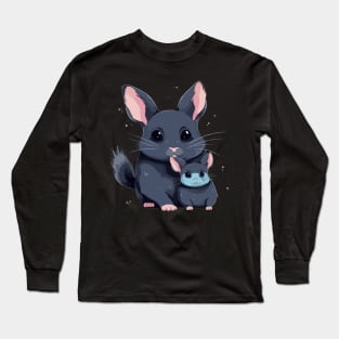 Chinchilla Fathers Day Long Sleeve T-Shirt